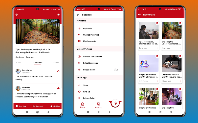 Blog & Article App