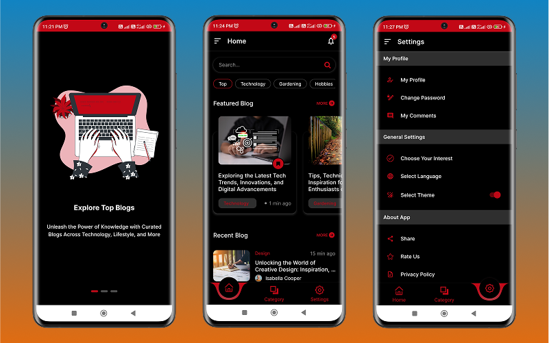 Blog & Article App