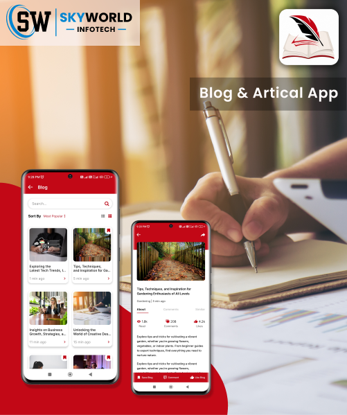 Blog & Article App