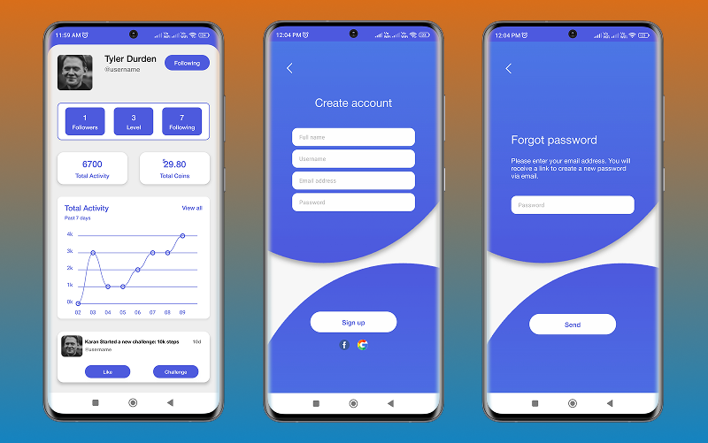 TapShakeWalk App