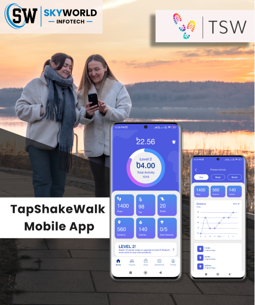 TapShakeWalk App